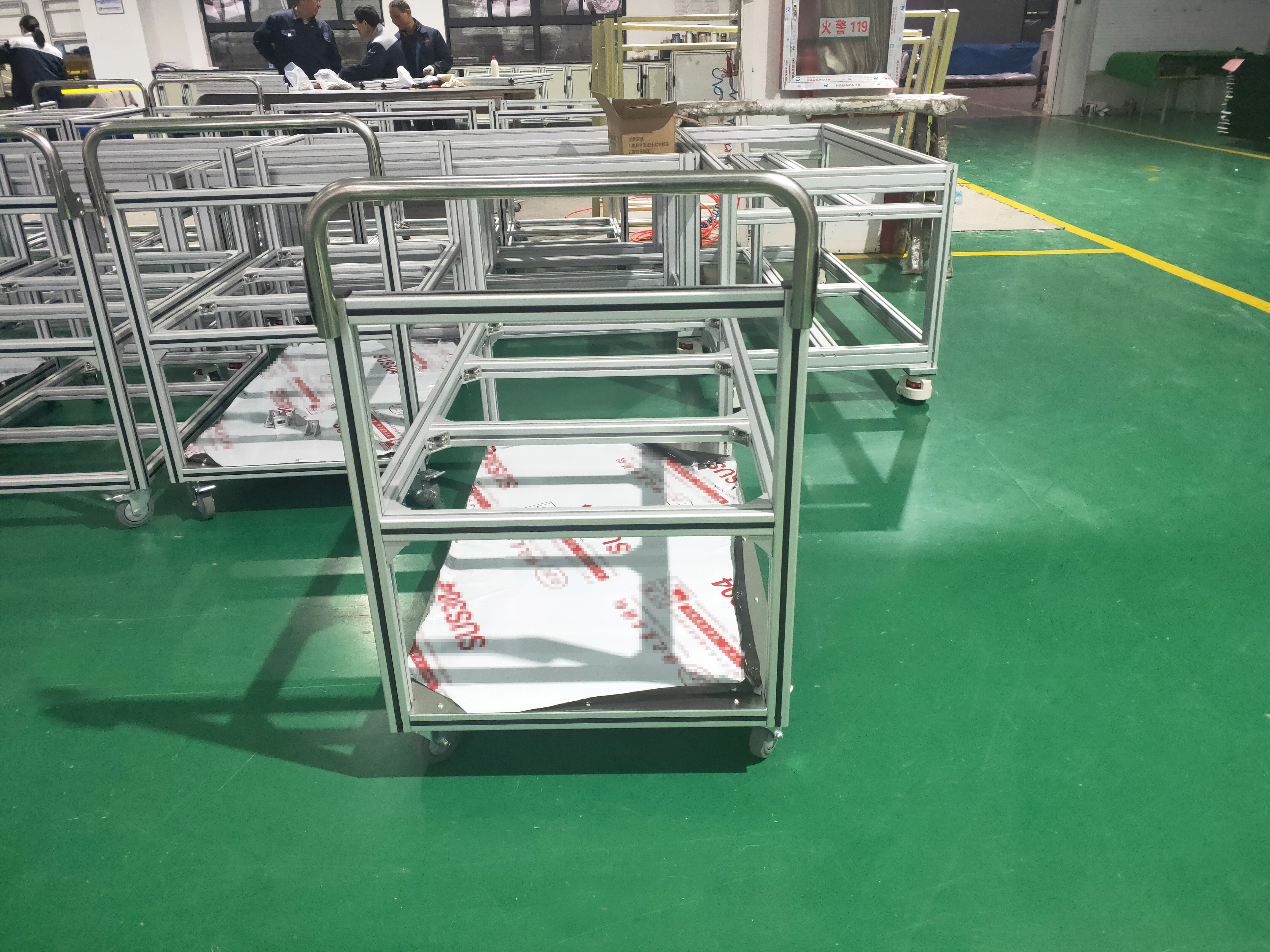 鋁型材小車都是用的什么材料？